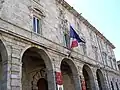 The town hall