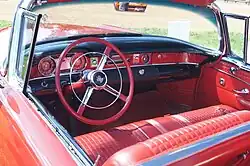 1954 Buick Skylark Model 100 interior