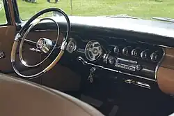 1955 Chrysler C-300 interior