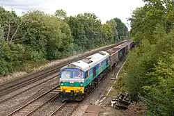59004 in Aggregates Industries livery, 2025