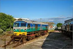59005 in Aggregates Industries livery, 2021