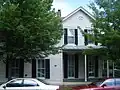The Jenkins Miller McFarland House on 5 North Adams Street. Reportedly the oldest surviving structure in Rockville, it was built in 1793