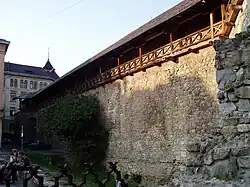 Fragment of the High Wall behind the arsenal