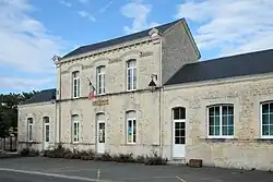 The town hall in Thors
