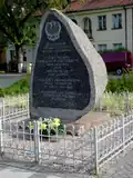 The monument dedicated to the 77th Infantry Regiment of the Polish Armed Forces, and the 77th Infantry Regiment of the Home Army.