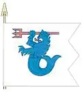 7th Missile Squadron, Finnish Navy: Finnish lion with a fish-tail and a trident