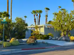 A picture of a house in Palm Springs