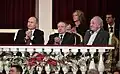 Yuri Temirkanov and Vladimir Putin at a gala concert dedicated to the 80th anniversary of the conductor (December 15, 2018)