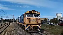 8117, NR32 leading a light engine movement into Islington