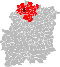 Location within the Essonne department