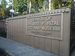 Wall sign