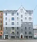 Building on A. Čaka street 26, Riga (Architect: K. Pēkšēns, E. Laube)