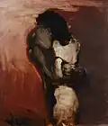 Alicja Wahl, 1992, oil on canvas,100 x 89&nbsp;cm