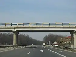 A1 motorway between Bucharest and Pitești, the first Romanian motorway