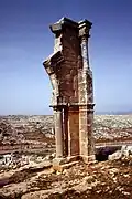 Remains of the atrium