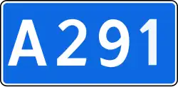 Federal Highway A291 shield}}