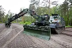 Rheinmetall promotional image of the AEV 3 Kodiak.