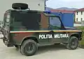 An ARO 24 Series of the Romanian Military Police.