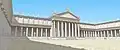 Sanctuary at Aventicum (Avenches), reconstruction