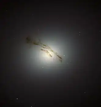 Messier 84 nucleus by HST