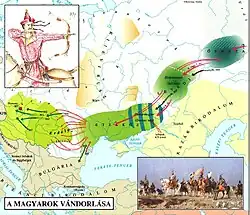 A magyarok vandorlasa