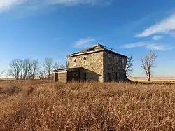 Abandoned farm house in the RM of Mount Pleasant