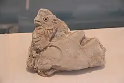 Frieze fragment of a stucco camel from the residence of the Caliph in the Abbasid Samarra, 9th Century C.E.