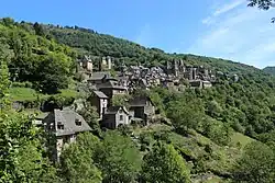 A view of Conques