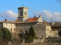 The abbey of Saint-Anne in Bonlieu-sur-Roubion