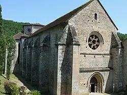 The Abbey of Beaulieu-en-Rouergue, in Ginals