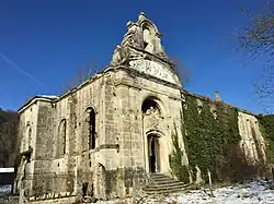 The Etanche abbey in Lamorville