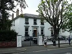 An exterior picture of the studio building.