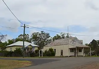 A former shop and a house at Abercorn