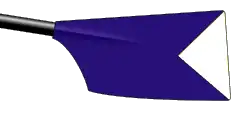 Image showing the rowing club's blade colours