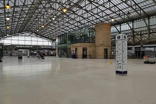 Station concourse