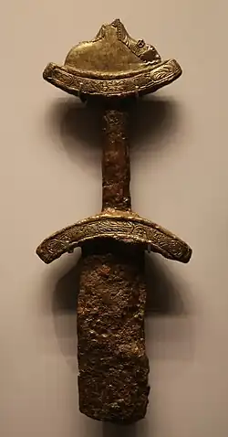The Abingdon Sword, dating from the late 9th or early 10th century