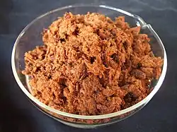 A bowl of beef floss