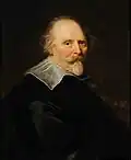 Abraham de Vries, Portrait of an Unknown Man, 1643