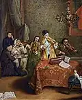 Il concertino (The concert) (1741)