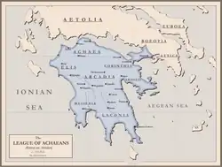 Achaean League in 192 BC