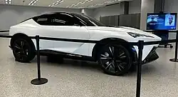 Acura Performance EV concept, which previewed the RSX electric coupe SUV