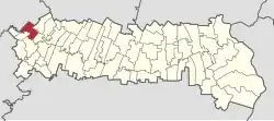 Location in Ialomița County