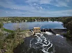 Dam along the Thornapple River