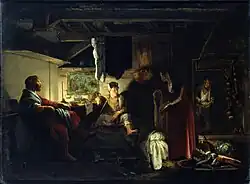 Jupiter and Mercury in the house of Philemon and Baucis, c. 1608, Dresden, 17 x 22&nbsp;cm