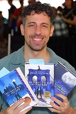 Silvera at the 2025 Texas Book Festival
