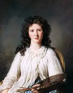 Portrait of Adélaïde Binart, épouse Lenoir
