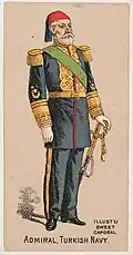Ottoman Admiral uniform (1888)