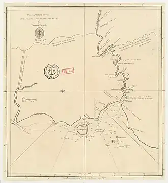 Plan of the Pera River, Pulo Dingding and the Sambelong Islands, Published in 1786 as Admiralty Chart No 845