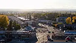 Main Street in Sundre