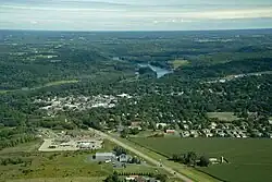 Aerial view of Osceola
